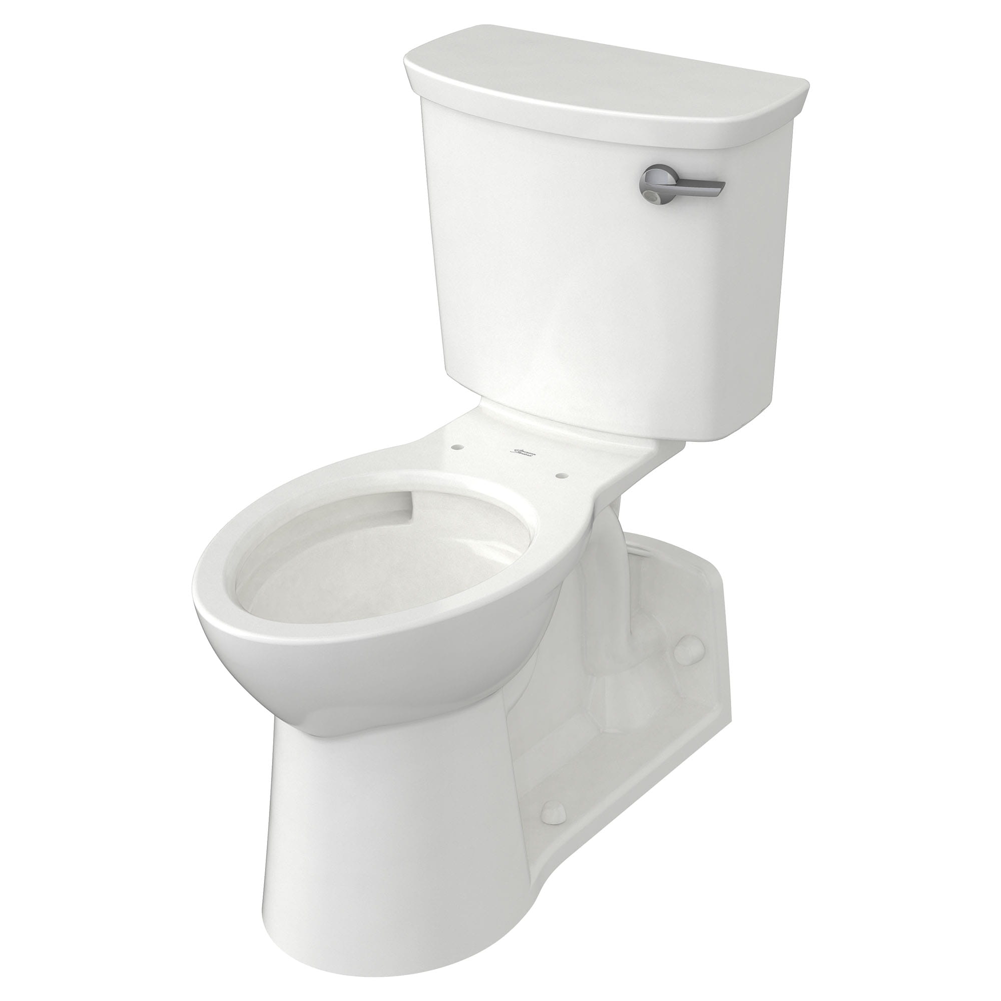 Yorkville™ VorMax® -Toilette allongée deux pièces à hauteur de chaise, 1,28 gpc/4,8 lpc, levier de déclenchement à droite, sortie arrière, avec EverClean®